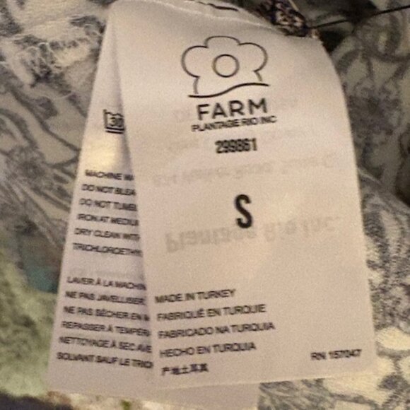 Farm Rio Wrap Dress, Size S, - Picture 13 of 16